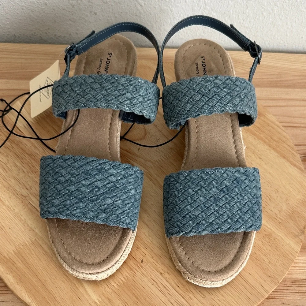 St. John's Bay Womens Lajolla Wedge Sandals